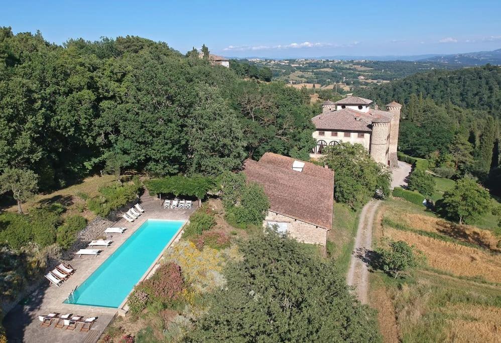 Villa Castello Di Galbino Anghiari Exterior foto